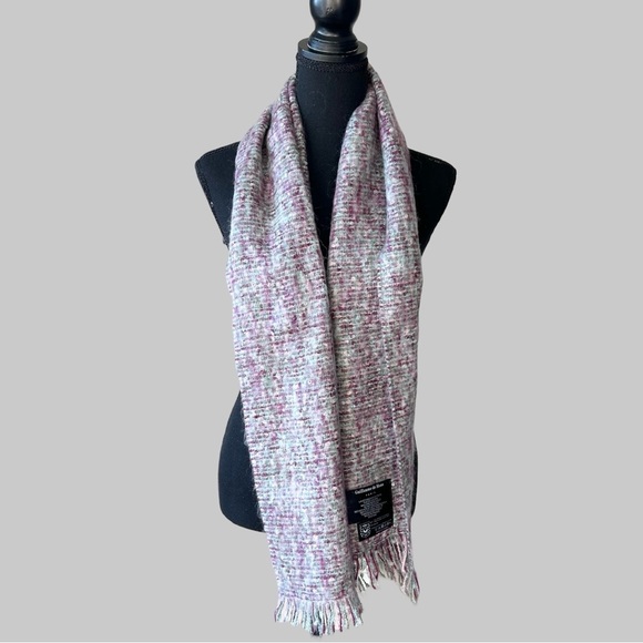 Guillaume De Mons Paris Wool Blend Scarf Made in France - Picture 2 of 8
